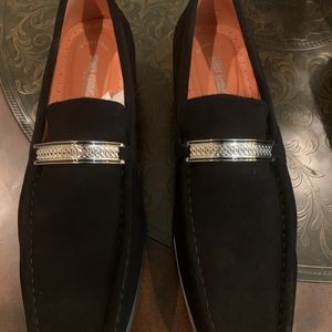 Black Suede Stacy Adams